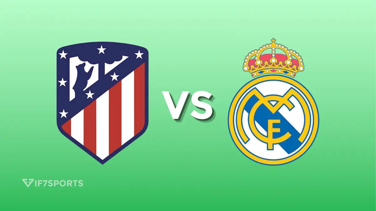 The Atlético crest VS. the Real Madrid crest