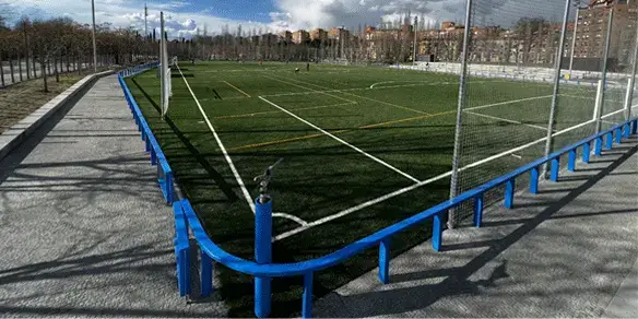 Photograph of the Madrid Rio Soccer Field
