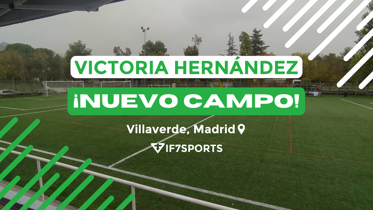 Nuevo campo en Villaverde: juega en la Instalación Deportiva Victoria Hernández